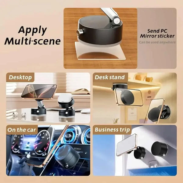 Viral TikTok Magnetic Vacuum Phone Holder